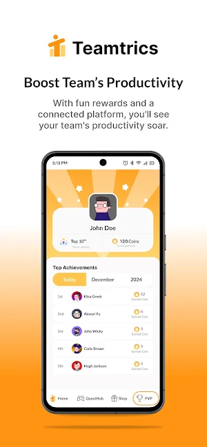 Teamtrics Screenshot 1