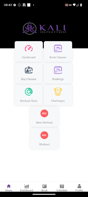 Kali Health and Fitness Screenshot 0