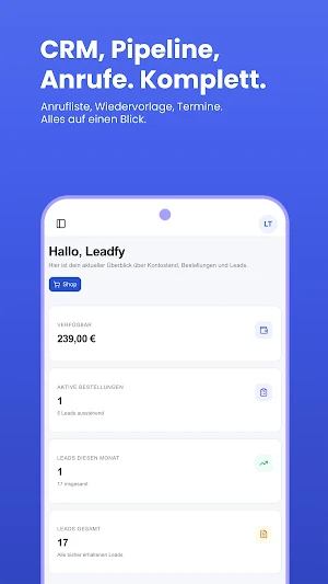 Leadfy Leads & CRM Screenshot 2