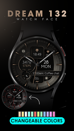 Dream 132 bronze watch face Screenshot 2