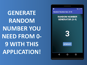 Random Number Generator (0-9) Screenshot 3