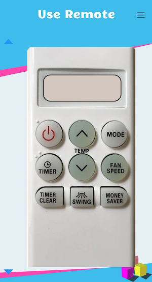 Remote for LG Air Conditioner Screenshot 0