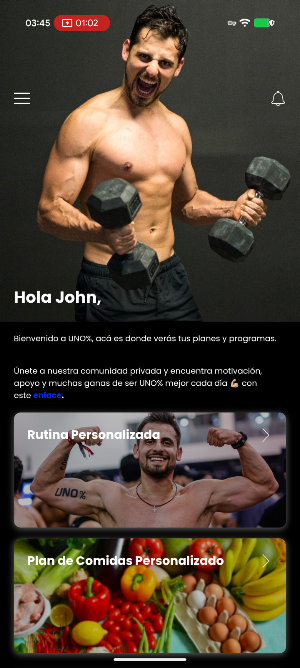 UNOPORC1ENTO APP Screenshot 0