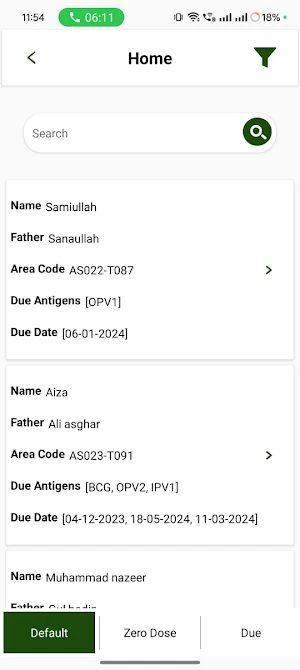 IFP Tracking Screenshot 1