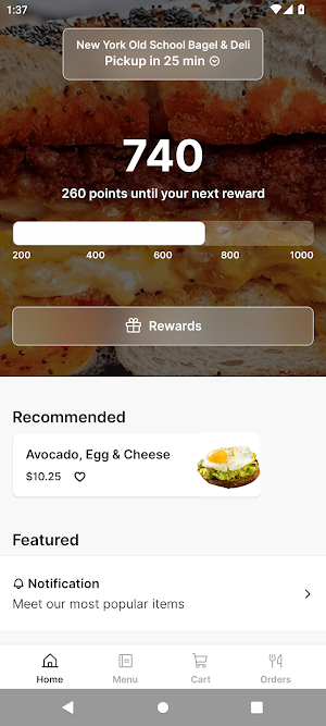 New York Bagel Deli Screenshot 0