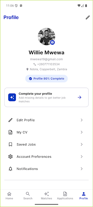 Sangajobs Screenshot 3
