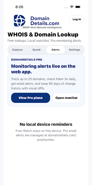 DomainDetails Screenshot 3