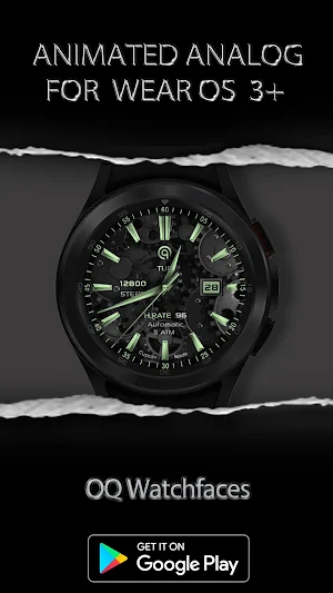 Animated Analog For Wear OS 3+ Screenshot 2
