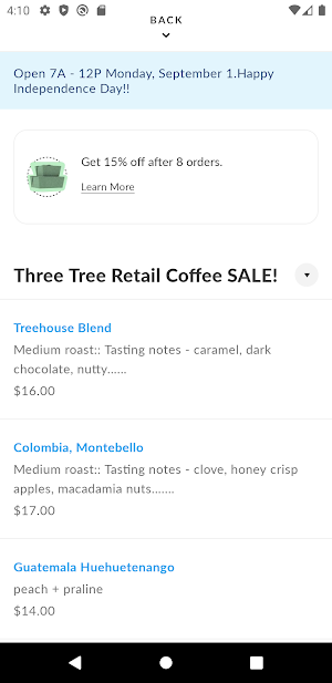 Way Station Coffee Co Screenshot 2