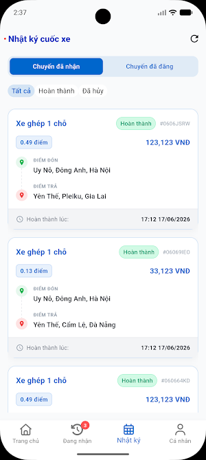 Xe Ghép Nhanh - Tài Xế Screenshot 3