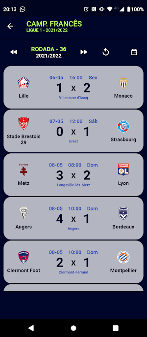 Campeonato Francês - Ligue 1 Screenshot 2