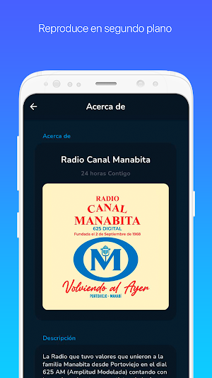 Radio Canal Manabita 625 Screenshot 2