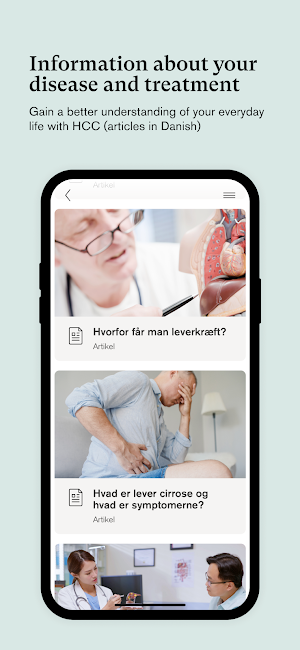 HCC Patient Screenshot 1