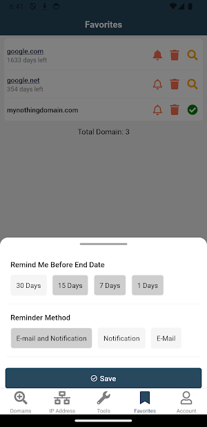 Domain Panel Screenshot 3