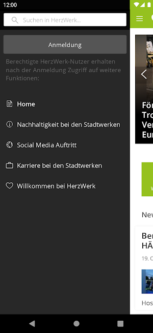 HerzWerk Stadtwerke Troisdorf Screenshot 1