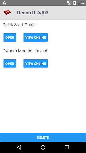 Instruction manuals Screenshot 0