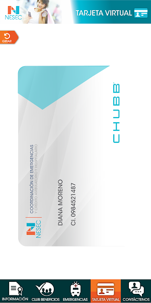 NESEC CHUBB Screenshot 3