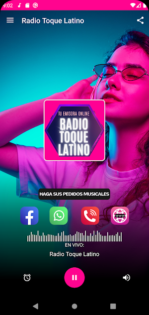 Radio Toque Latino Screenshot 1