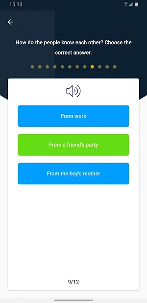 آموزش مهارت شنیدن زبان انگلیسی | Expert Listening Screenshot 2