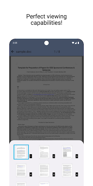 Word One - DOC & DOCX Reader Screenshot 2