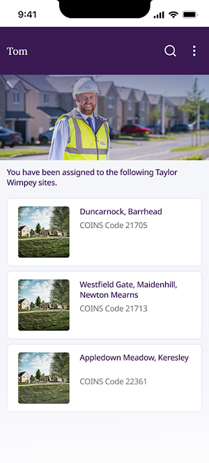 Taylor Wimpey BQC Screenshot 2