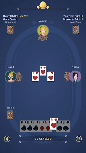 29 Card Game Legends Screenshot 0