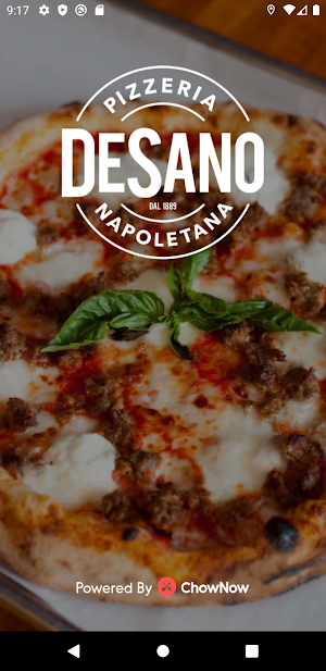 DeSano Pizza Napoletana Screenshot 0