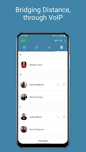 MTX Softphone Screenshot 3