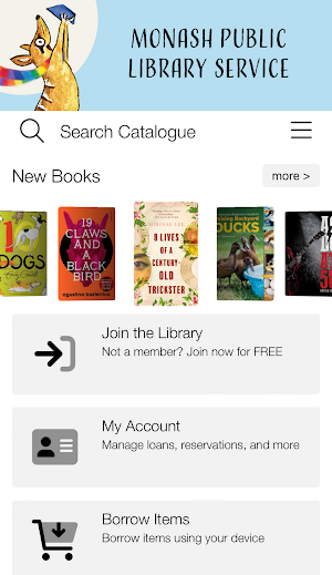 Monash Public Library Service Screenshot 0