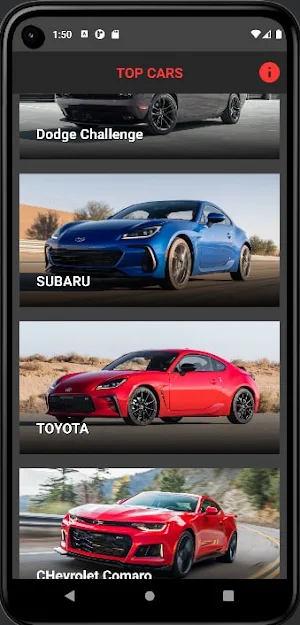 Fastest and Powerful Cars Screenshot 1