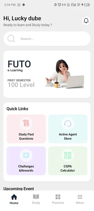 StudifyPro UNIPORT 100 Level Screenshot 0