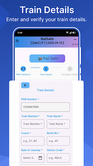 RailSathi Screenshot 1