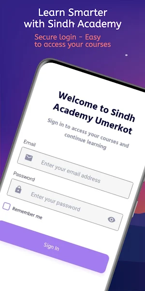 Sindh Academy Umerkot Screenshot 0