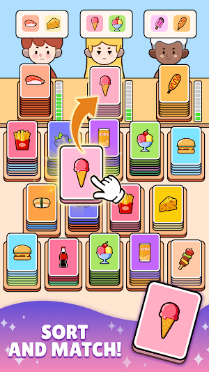 Foodie Stack Sort Screenshot 1