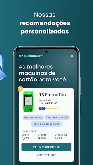 Maquininha: Compare Menor Taxa Screenshot 2