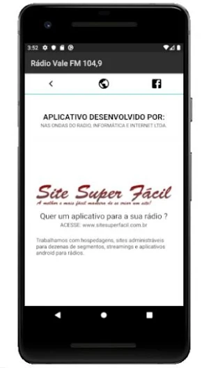 Rádio Vale Pinda Screenshot 2