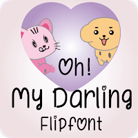 BROhMyDarling™ Latin Flipfont