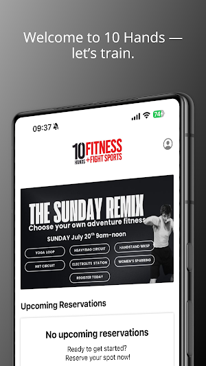 10 Hands Fitness Screenshot 2