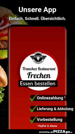 Tranches Restaurant Frechen Screenshot 0