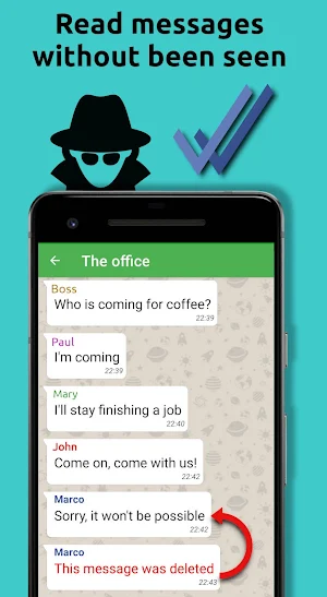 Recover deleted messages Screenshot 3