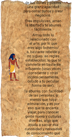 Horóscopo egipcio Screenshot 0