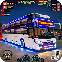 City Coach Bus Driving Game 3D