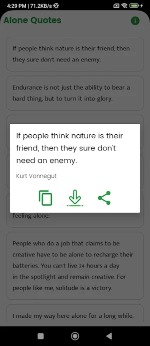 Alone Quotes and Sayings Screenshot 1