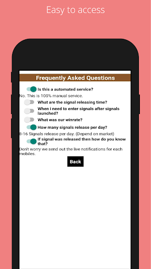 Binary signals live adfree Screenshot 0