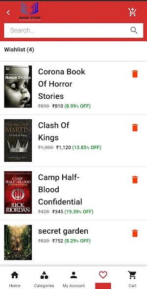 Sara Book Cafe Screenshot 2