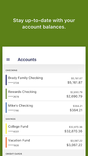Advantage One Mobile Banking Screenshot 3