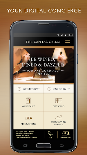 The Capital Grille Concierge Screenshot 0