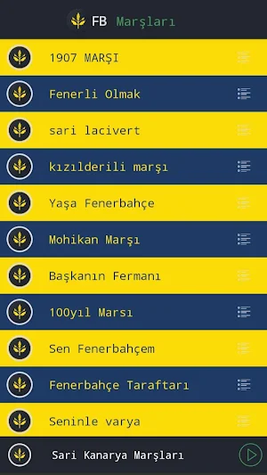Taraftar Marşları (İnternetsiz) Screenshot 0