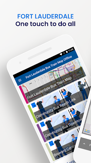 FortLauderdale Bus Map Offline Screenshot 0