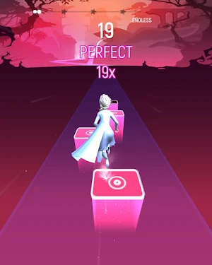 Elsa Tiles Dance EDM Hop Screenshot 1